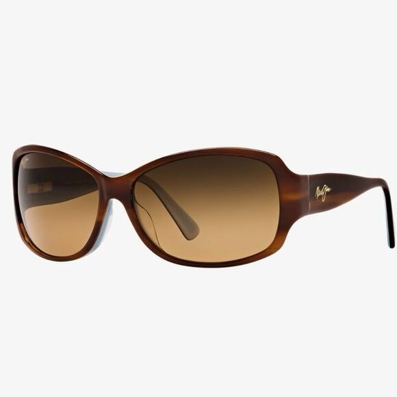 Maui Jim Nalani Sunglasses MJ295-10 Tortoise with Zip Around Sport Case